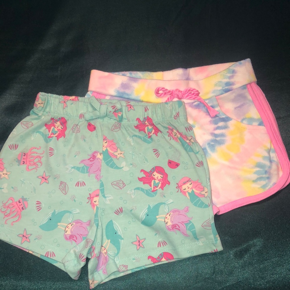 Colorful Tie-Dye Shorts